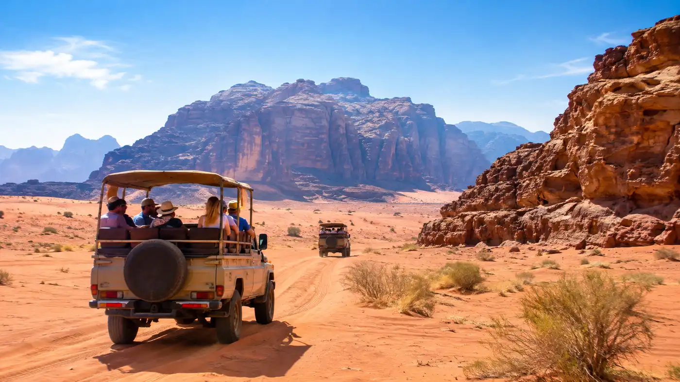 Visiting Wadi Rum from Petra, Aqaba, and Visitor Center