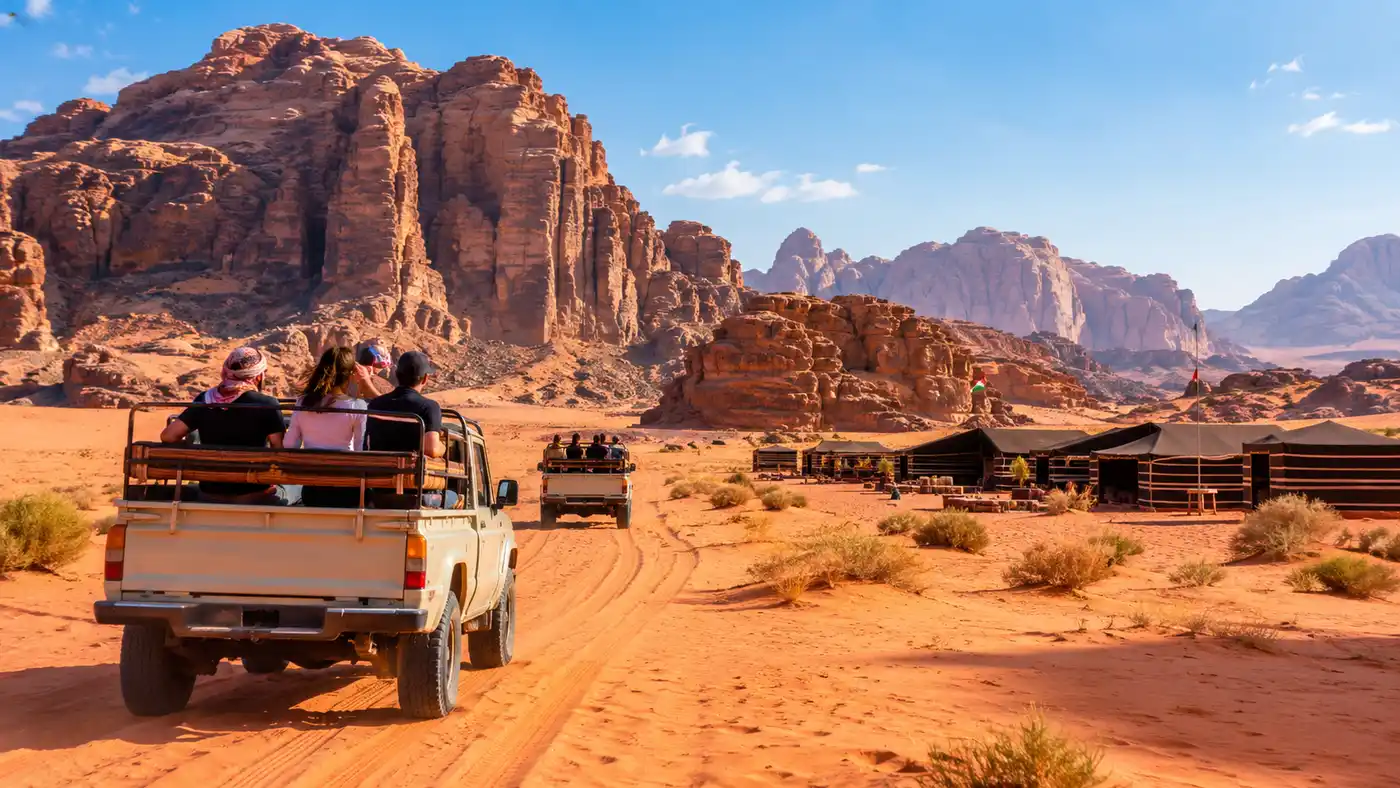 Wadi Rum Jeep Tour and Bedouin Camp Packages
